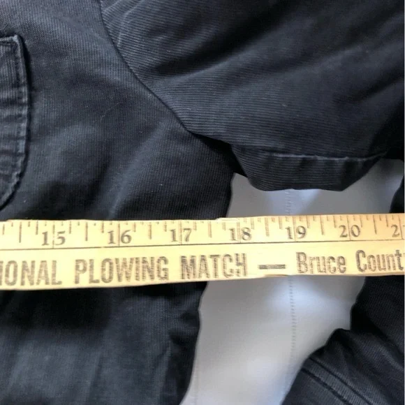 Womens Black Utility Jacket - Picture 4 of 12